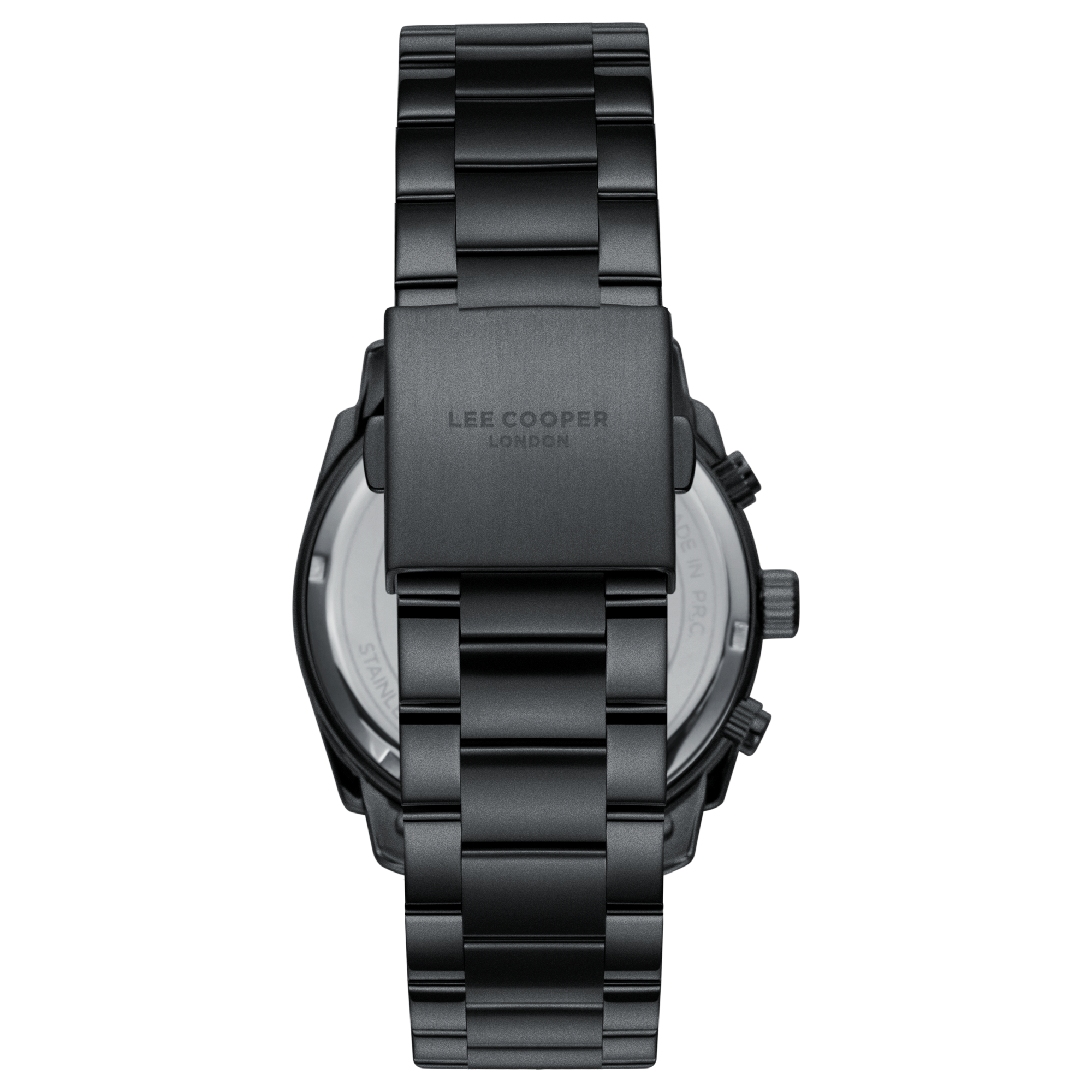 Lee Cooper LC08348.650 Men's Black Dial Metal Strap Watch - Photo 4 - Zamana