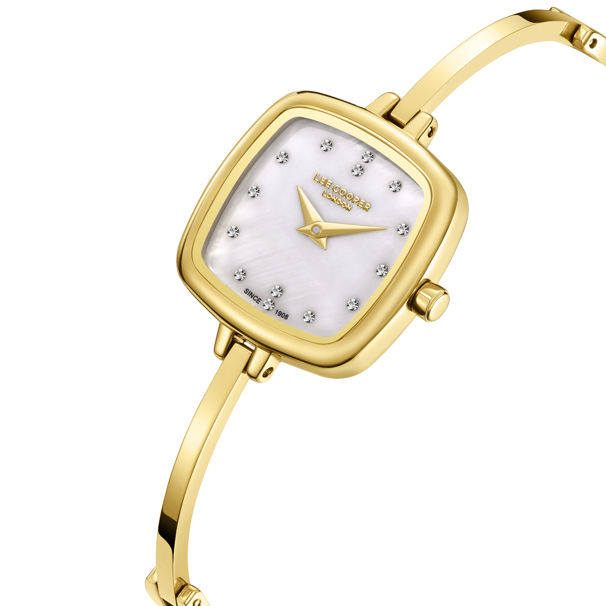 Lee Cooper LC08353.120 Women's Gold Strap & Clasp Detail - Zamana