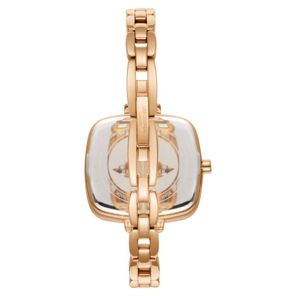 Lee Cooper LC08353.510 Women's Rose Gold Metal Strap Watch - Photo 4 - Zamana