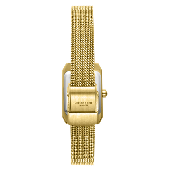 Lee Cooper LC08359.110 Women's Gold Dial Mesh Strap Watch - Photo 4 - Zamana