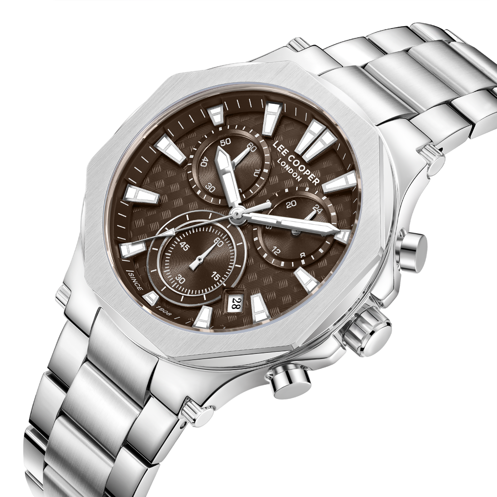 Lee Cooper LC08361.341 Stainless Steel Bracelet & Clasp Detail - Zamana