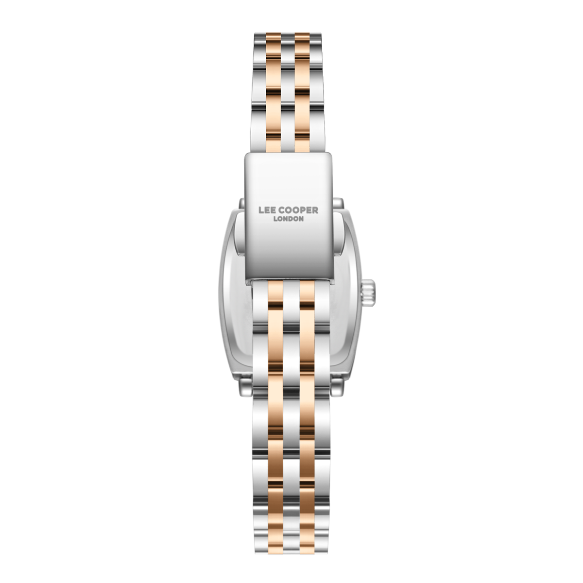 Lee Cooper LC08370.520 Women's White Mop Dial Silver/Rose Gold Strap Watch - Photo 4 - Zamana