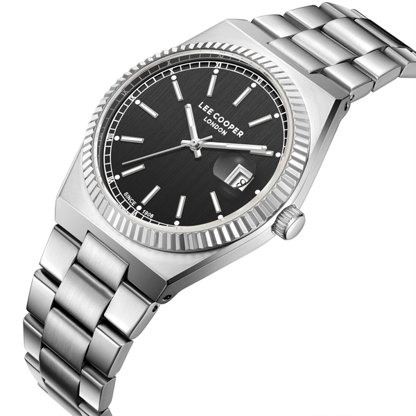 Lee Cooper LC08374.350 Men's Stainless Steel Bracelet & Clasp Detail - Zamana