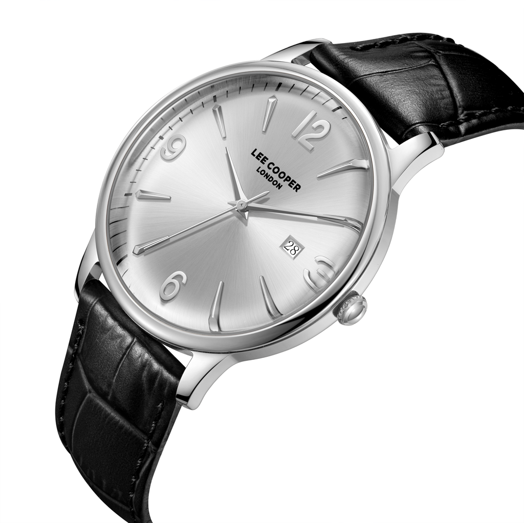 Lee Cooper LC08379.331 Watch Stainless Steel Case & Clasp Detail - Zamana
