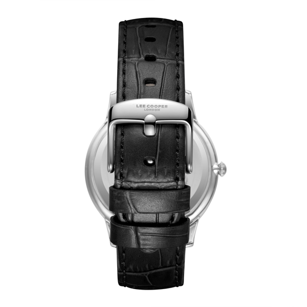 Lee Cooper LC08379.331 Men's Black Dial Leather Strap Watch - Photo 4 - Zamana