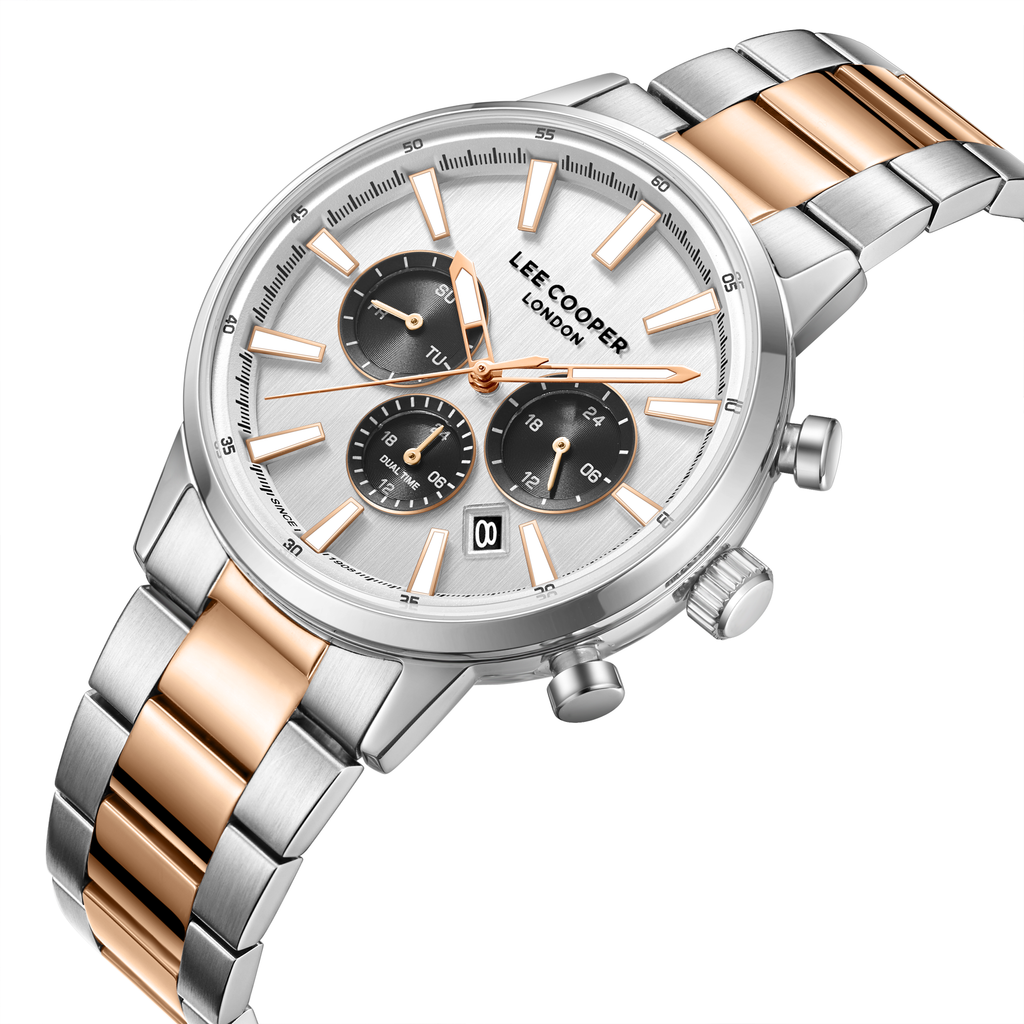 Lee Cooper LC08382.530 Stainless Steel Bracelet & Clasp Detail - Zamana