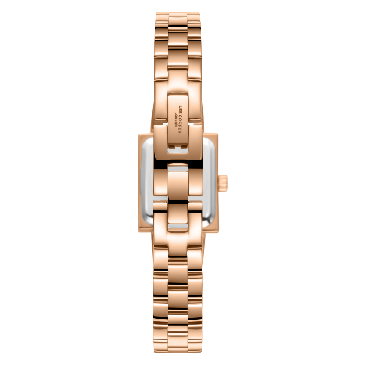 Lee Cooper LC08385.420 Women's White Mop Dial Metal Strap Watch - Photo 4 - Zamana