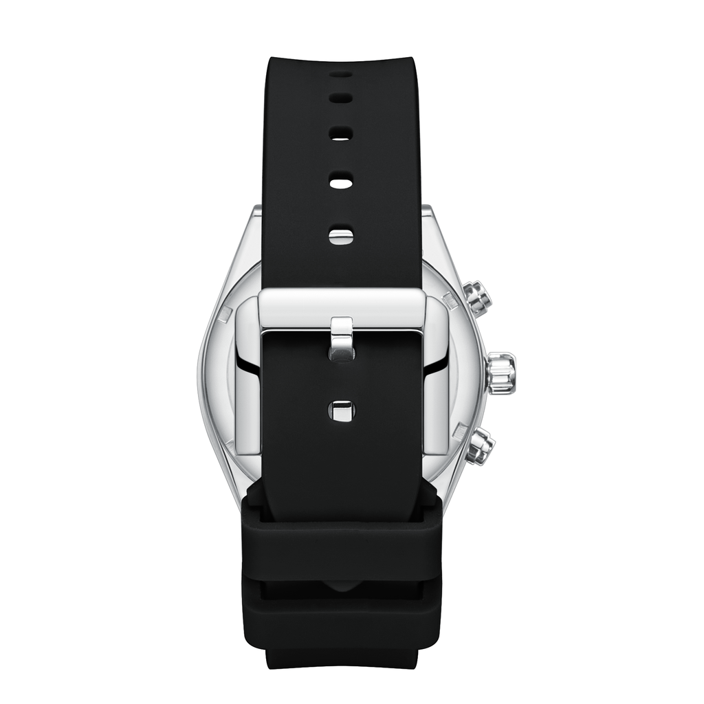 Lee Cooper LC08388.351 Men's Black Dial Silicone Strap Watch - Photo 4 - Zamana