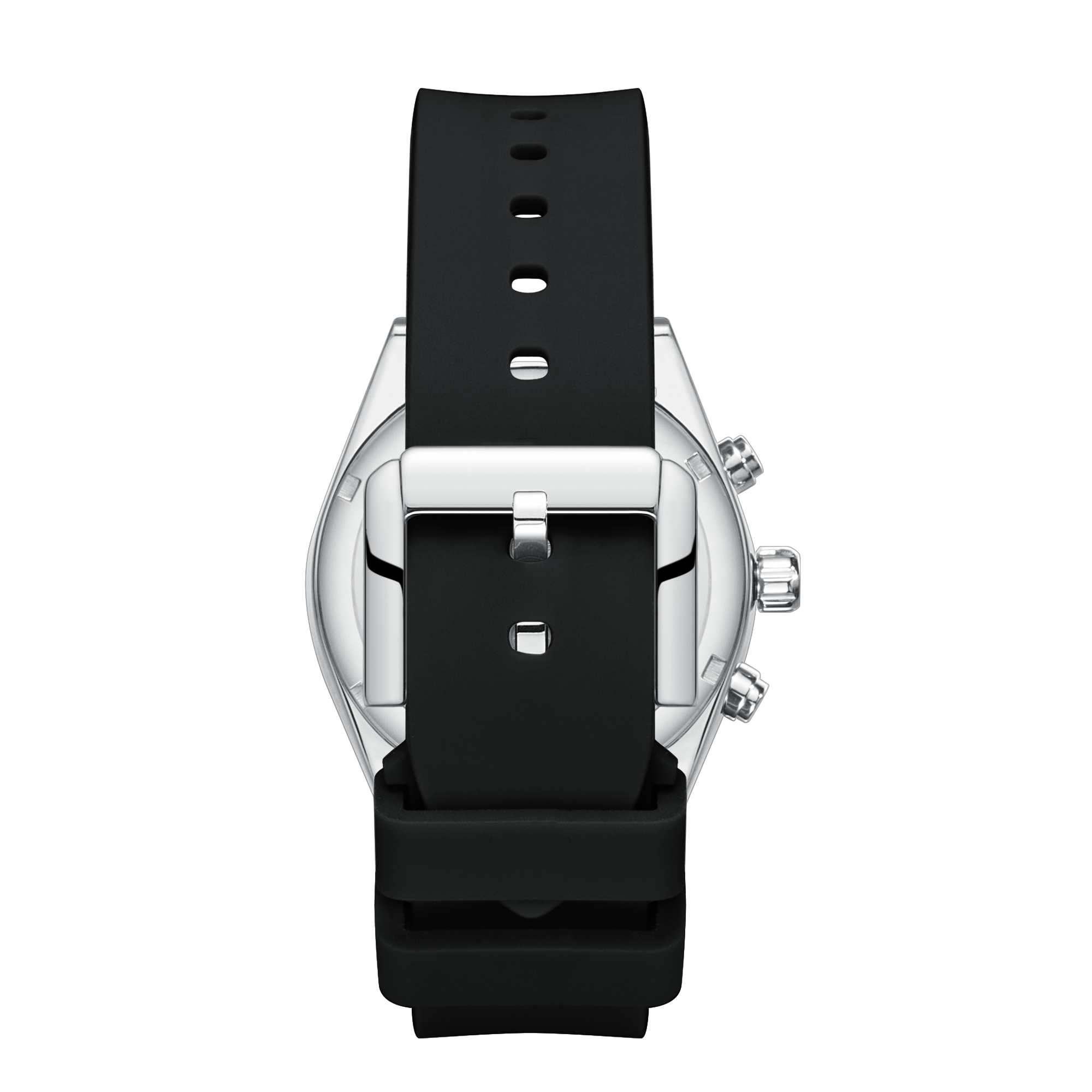 Lee Cooper LC08388.351 Men's Black Dial Silicone Strap Watch - Photo 4 - Zamana