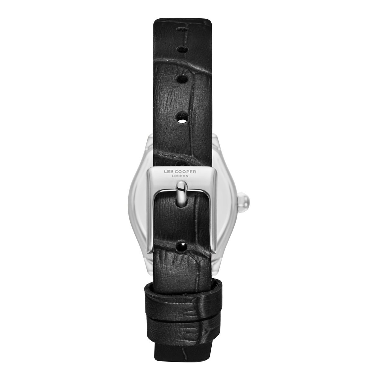 Lee Cooper LC08392.391 Women's Black Leather Strap Watch - Photo 4 - Zamana