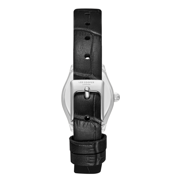 Lee Cooper LC08392.391 Women's Black Leather Strap Watch - Photo 4 - Zamana