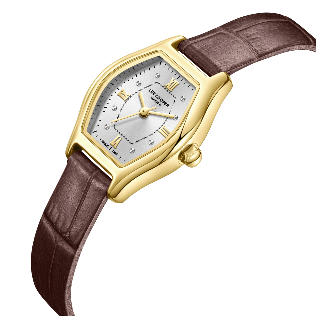Lee Cooper LC08392.432 Women's Leather Strap & Clasp Detail - Zamana