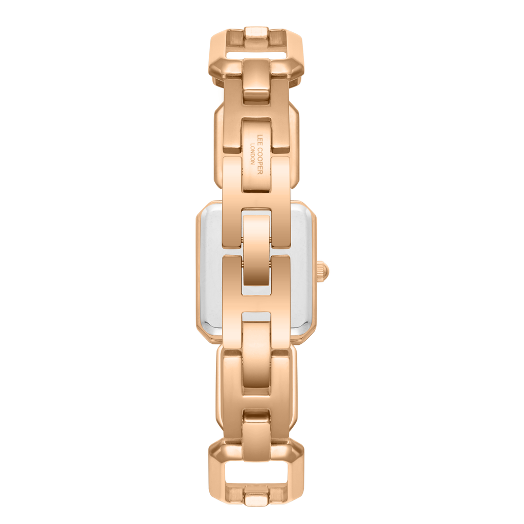 Lee Cooper LC08393.430 Women's Rose Gold Metal Strap Watch - Photo 4 - Zamana