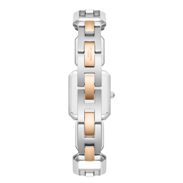Lee Cooper LC08393.530 Women's Silver/Rose Gold Strap Watch - Photo 4 - Zamana