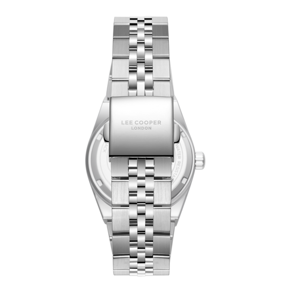 Lee Cooper LC08397.330 Men's Silver Dial Metal Strap Watch - Photo 4 - Zamana