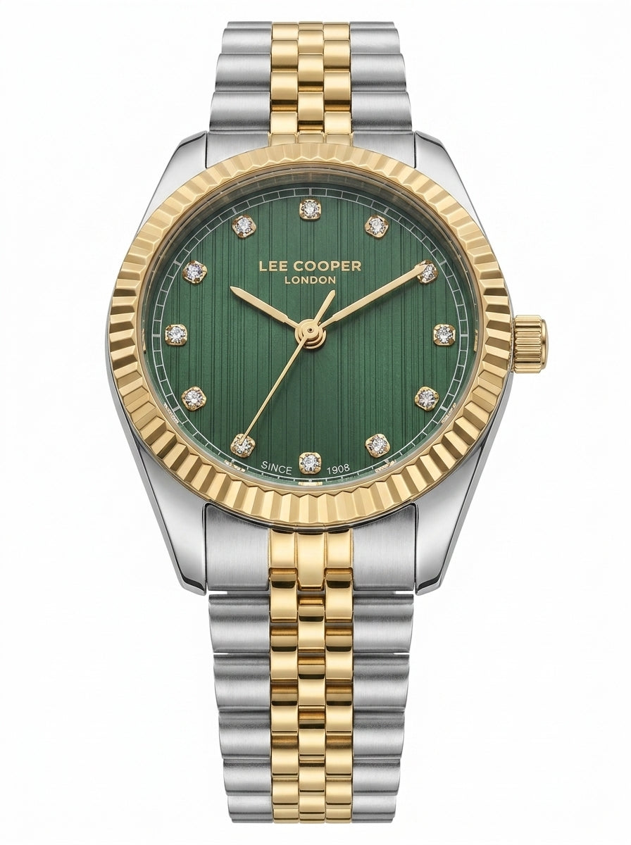 Lee Cooper LC08400.270 Women's Watch Water Resistant Caseback & Engraving - Zamana