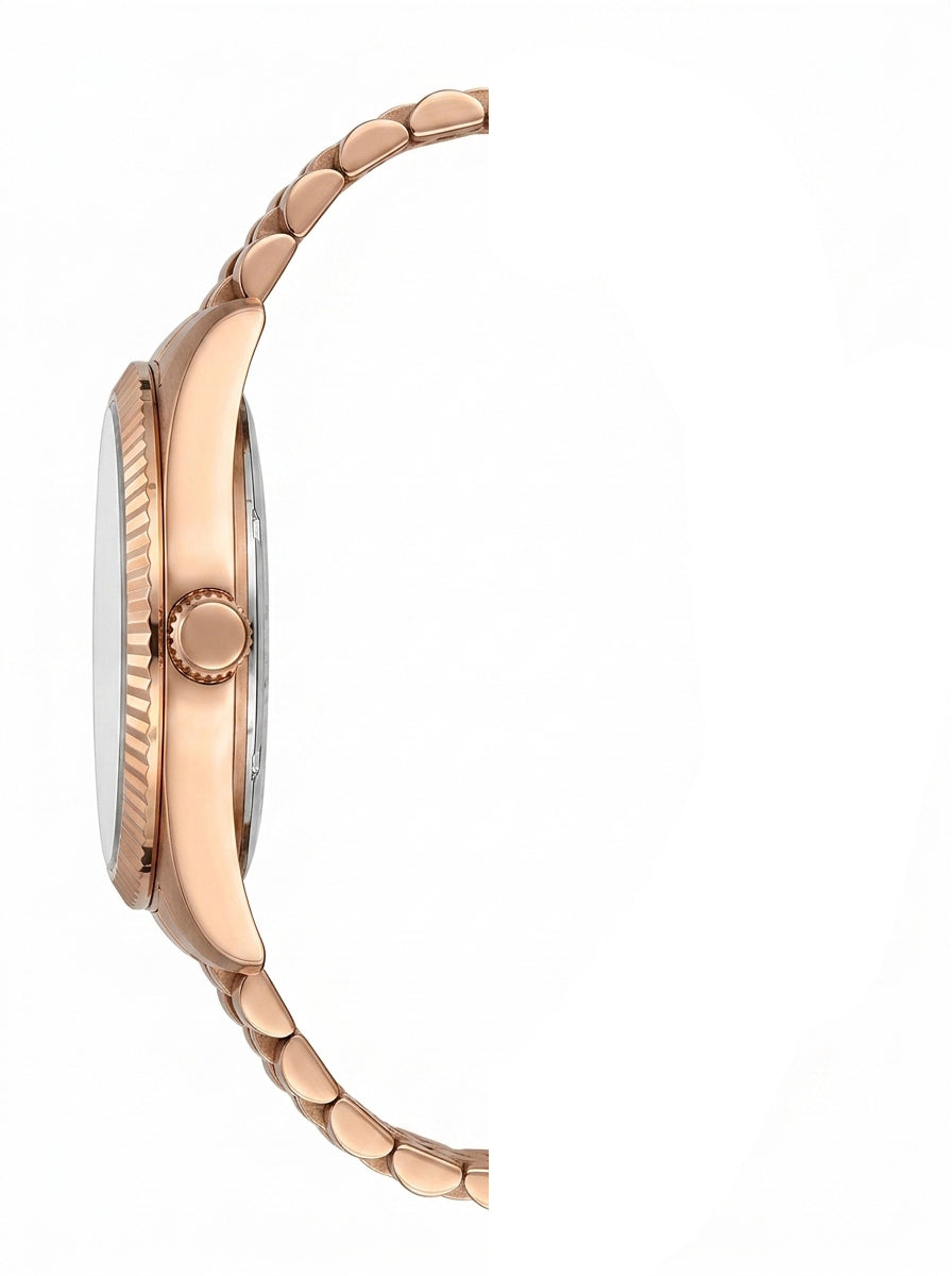 Lee Cooper LC08400.430 Women's Metal Strap & Clasp Detail - Zamana