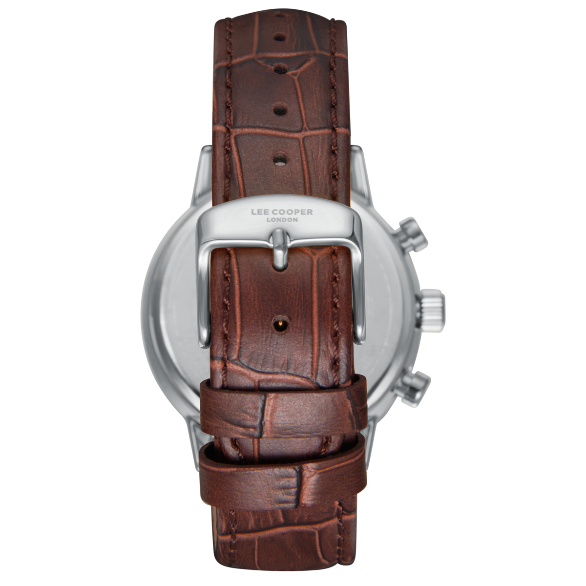 Lee Cooper LC08401.392 Men's Dark Green Dial Leather Strap Watch - Photo 4 - Zamana