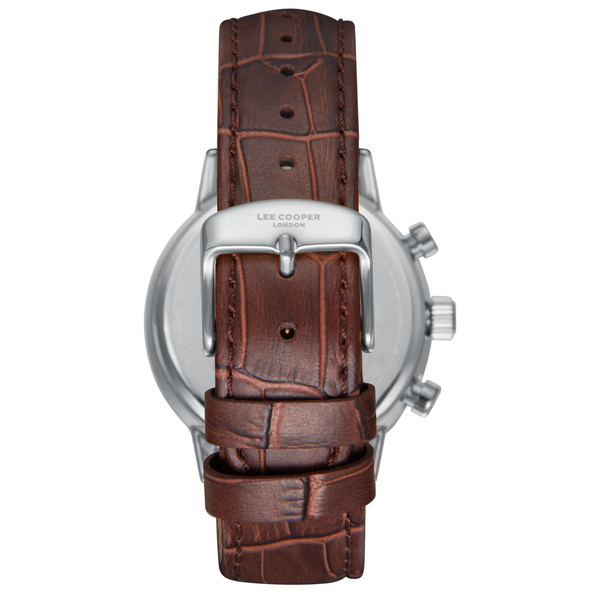 Lee Cooper LC08401.392 Men's Dark Green Dial Leather Strap Watch - Photo 4 - Zamana