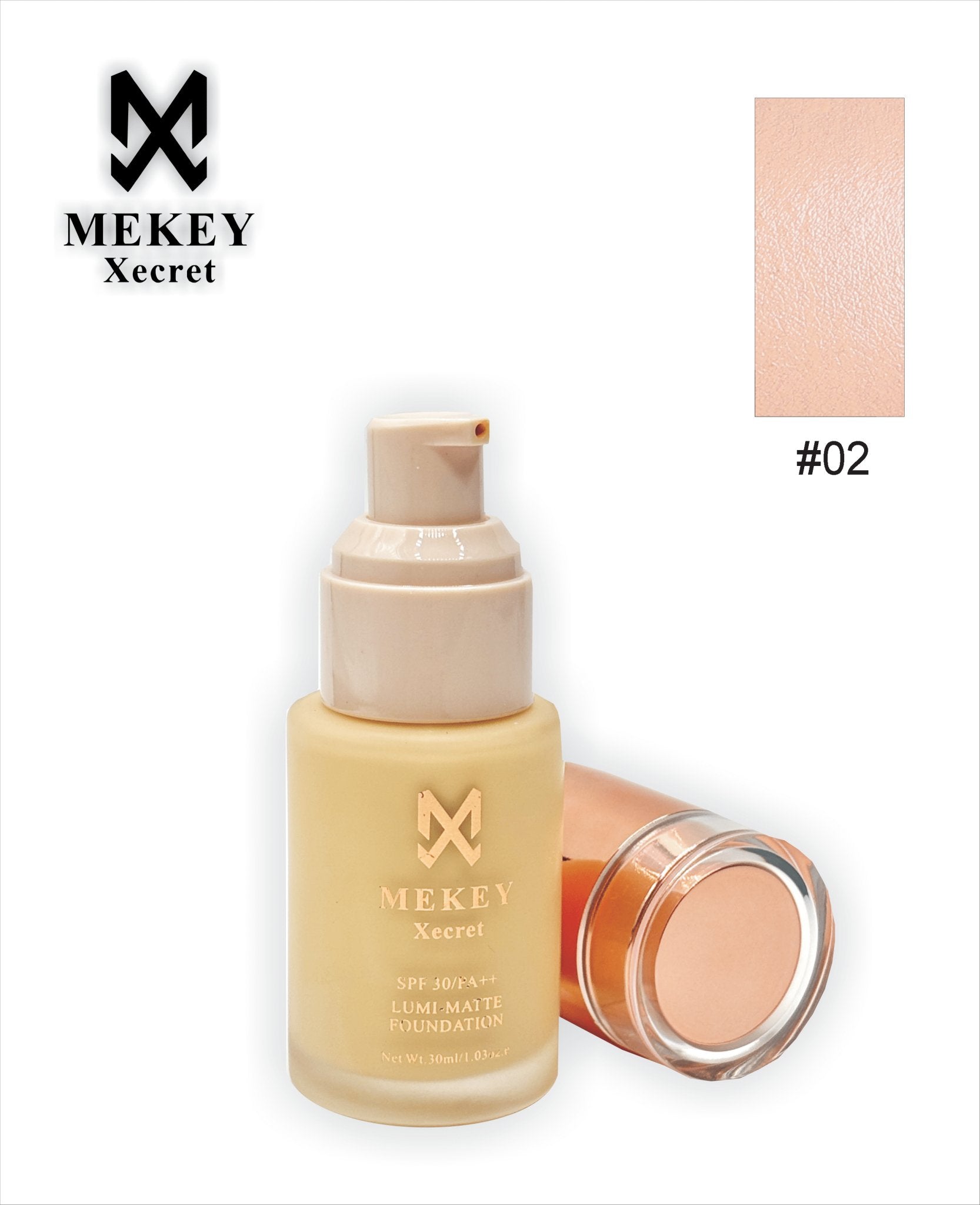 Mekeyxecret Lumi Matte Foundation - Zamana.pk