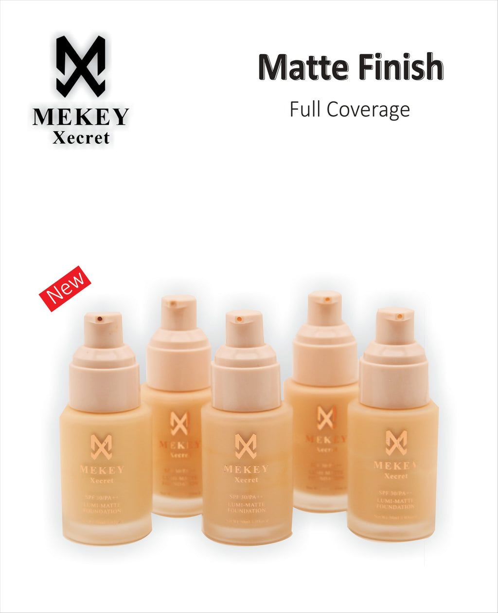 Mekeyxecret Lumi Matte Foundation - Zamana.pk