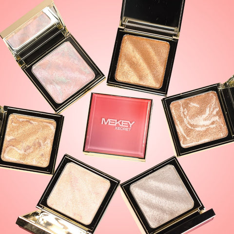 Mekeyxecret Luminous Glow Highlighter: Shine Bright With All - Day Radiance - Illuminating Makeup - Zamana.pk