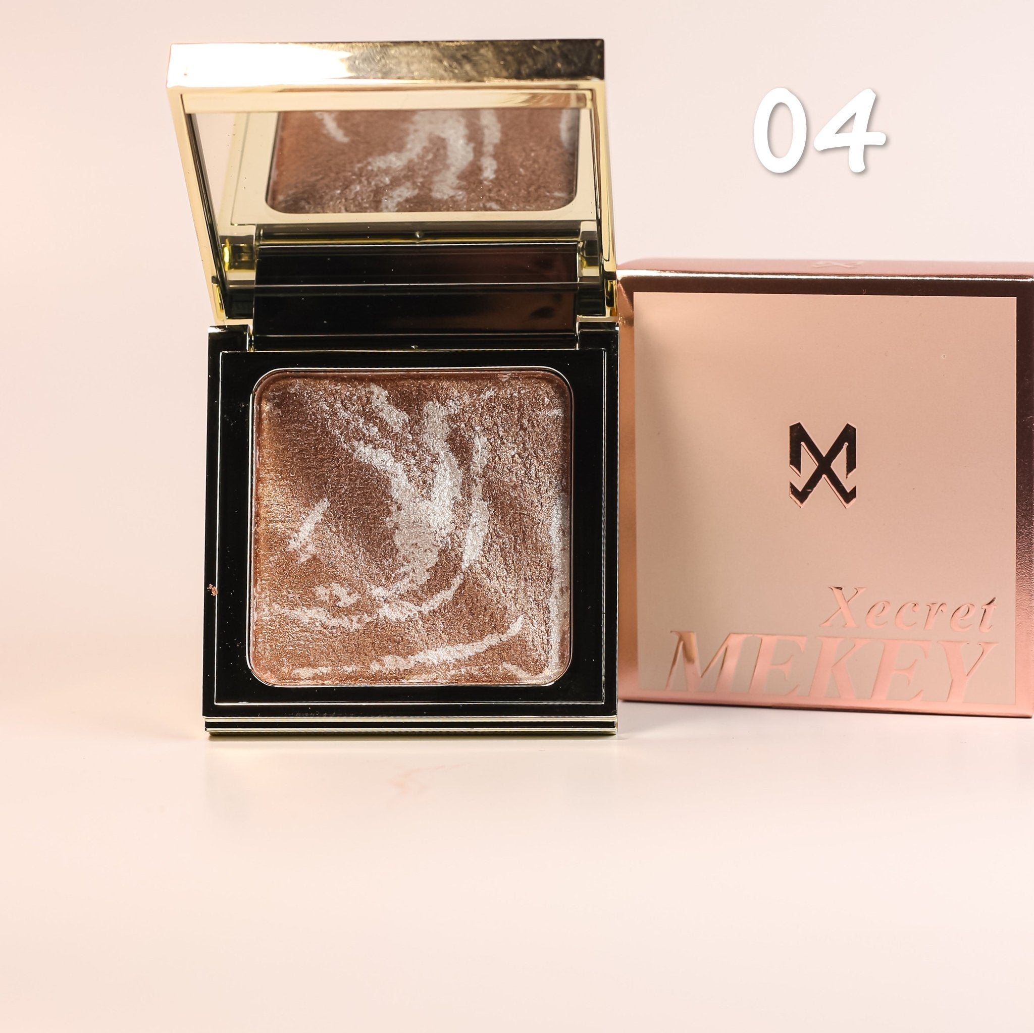 Mekeyxecret Luminous Glow Highlighter: Shine Bright With All - Day Radiance - Illuminating Makeup - Zamana.pk