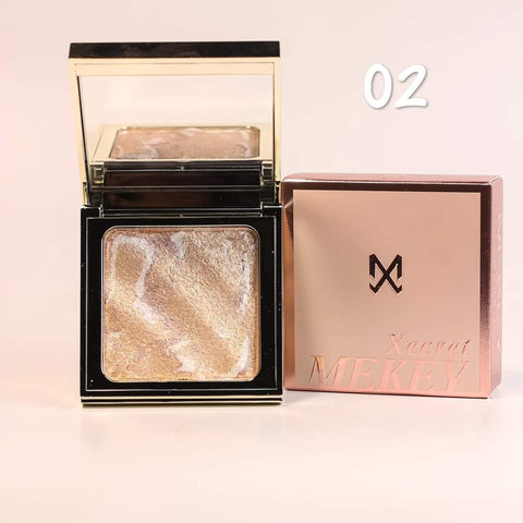 Mekeyxecret Luminous Glow Highlighter: Shine Bright With All - Day Radiance - Illuminating Makeup - Zamana.pk