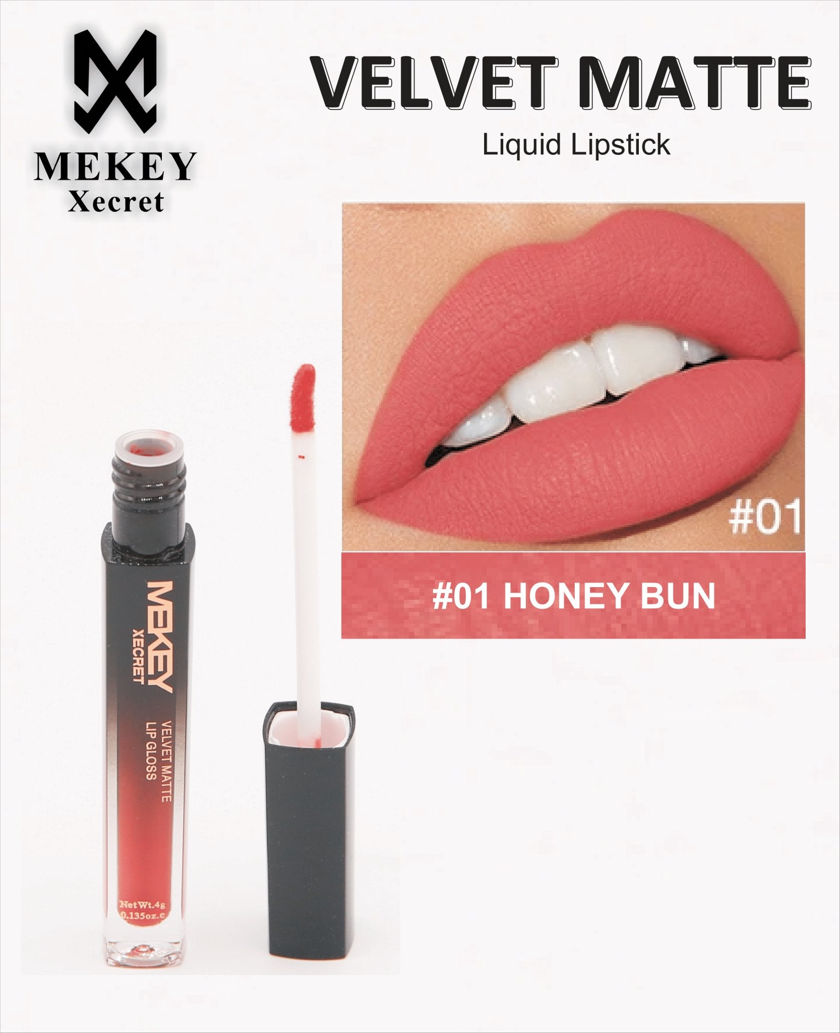 Mekeyxecret Velvet Matte Lip Gloss Secondary image