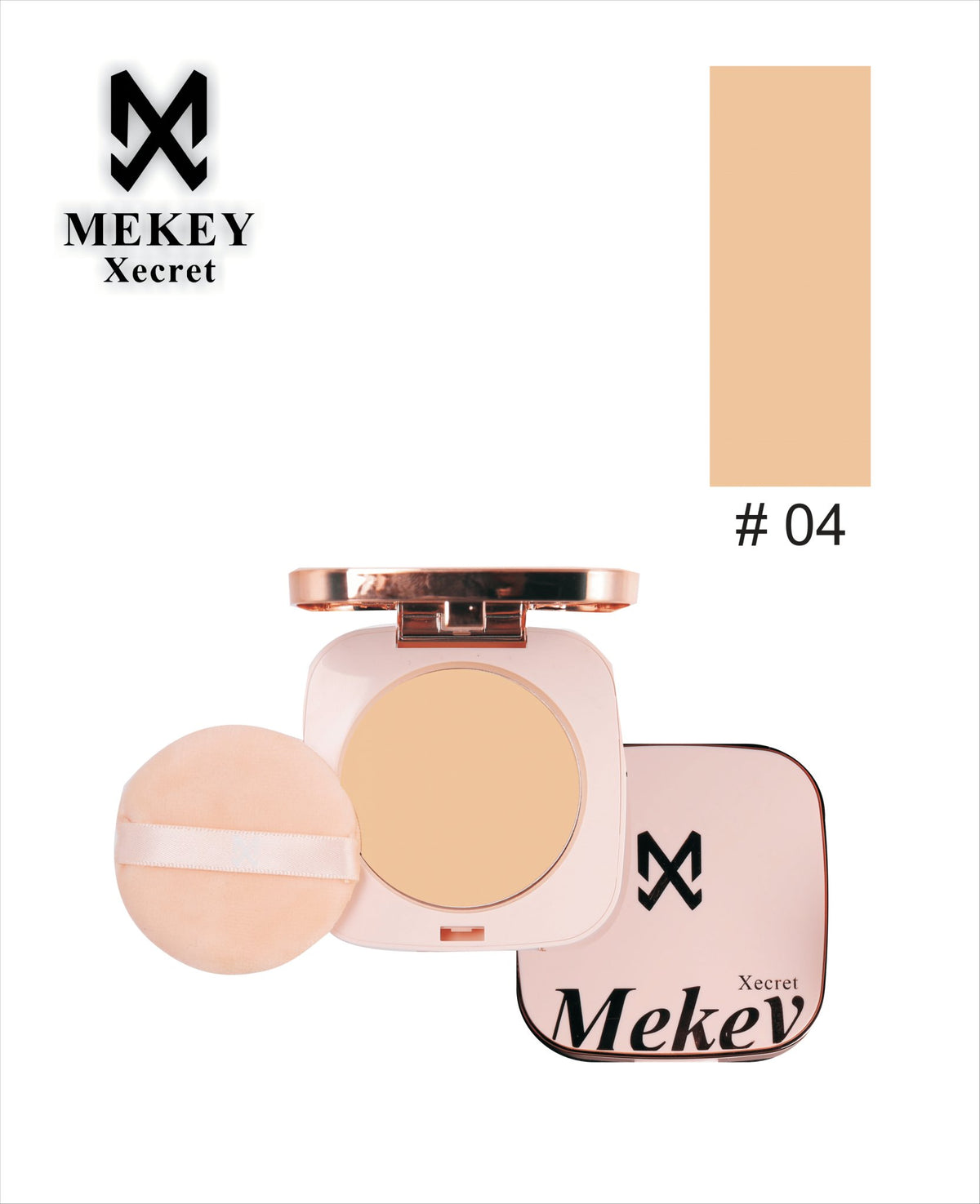 Mekeyxecret's Radiant Glow Matte Face Powder Shine Control,Velvet Finish - Zamana.pk