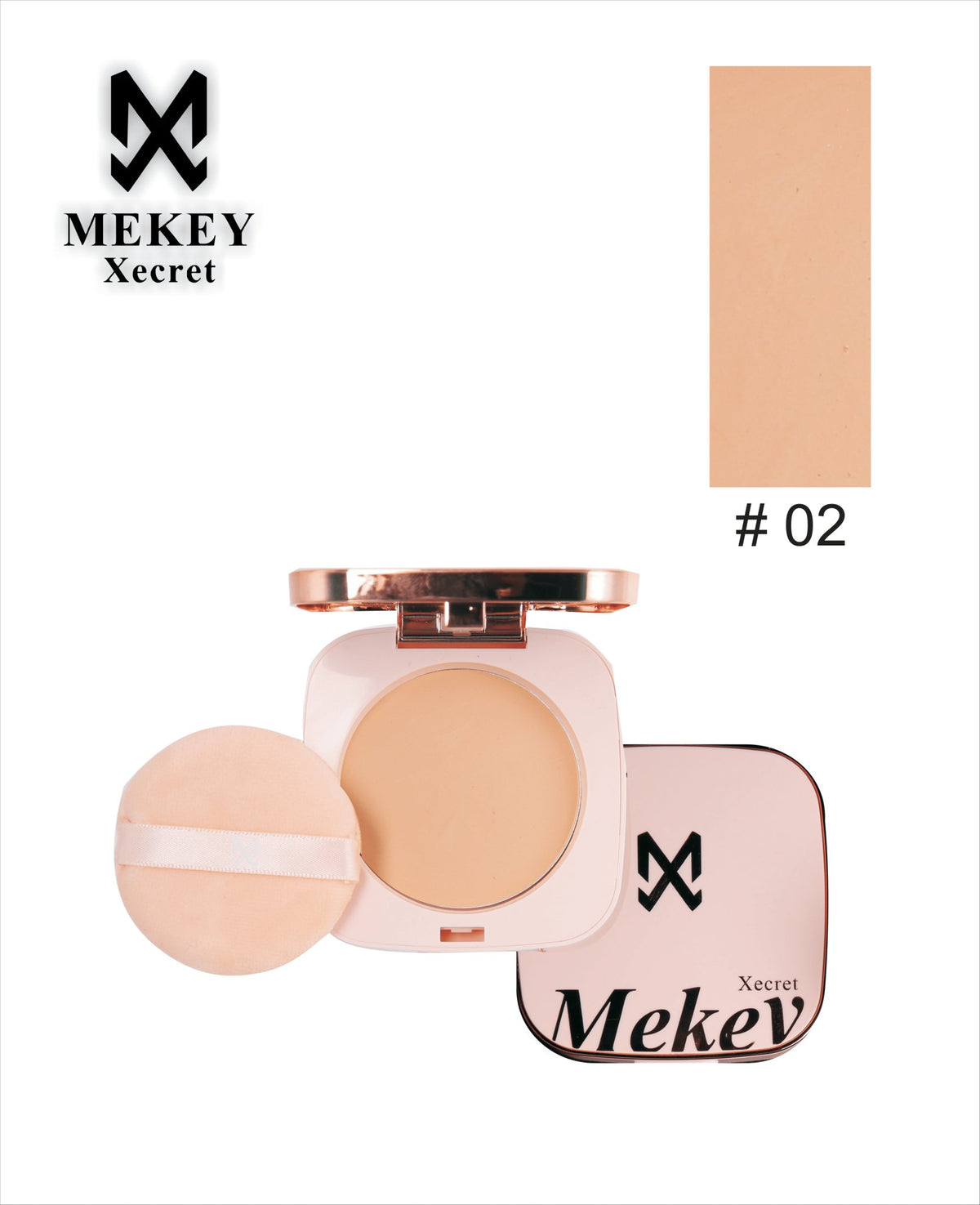 Mekeyxecret's Radiant Glow Matte Face Powder Shine Control,Velvet Finish - Zamana.pk