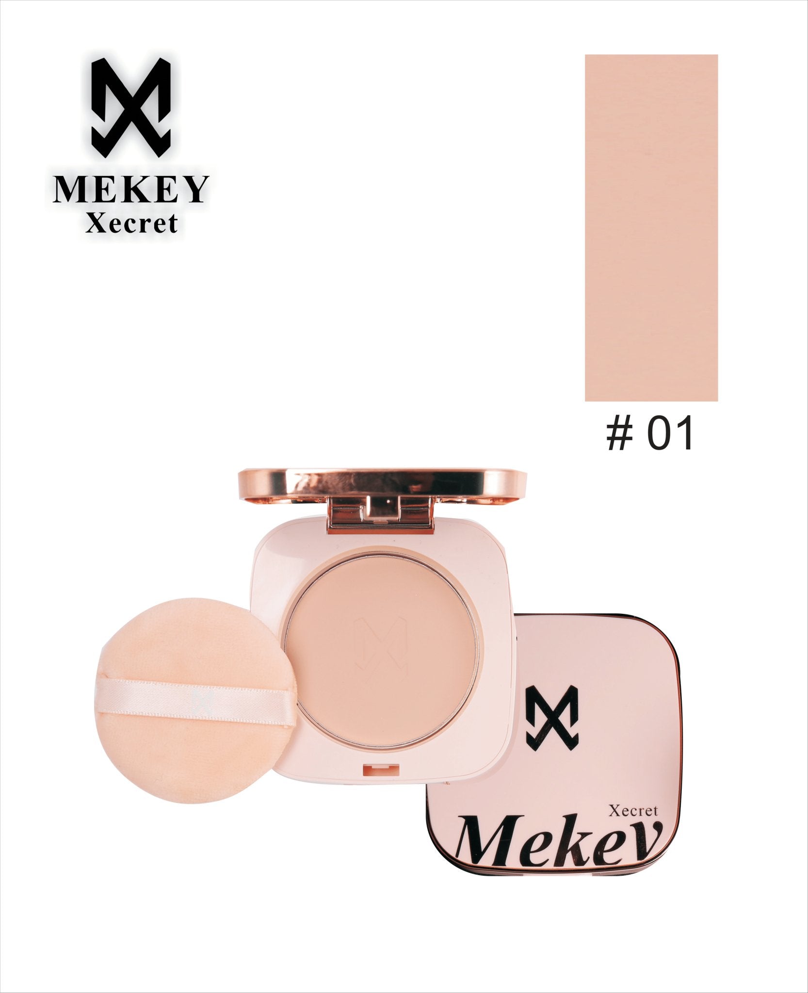 Mekeyxecret's Radiant Glow Matte Face Powder  Shine Control,Velvet Finish Secondary image