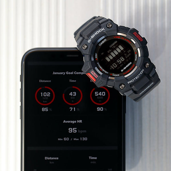 Men's Casio G - Shock G - Squad Power Trainer Digital Watch GBD - 100 - 1D - Zamana.pk