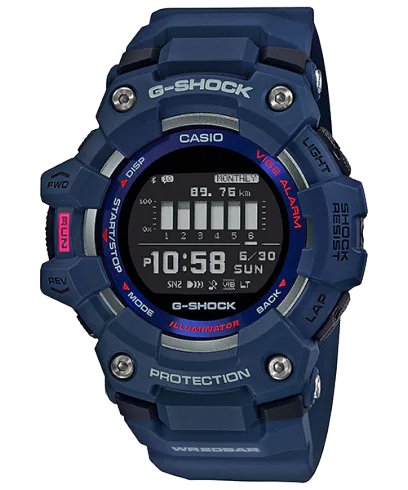 Men's Casio G - Shock G - Squad Power Trainer Digital Watch GBD - 100 - 2D - Zamana.pk