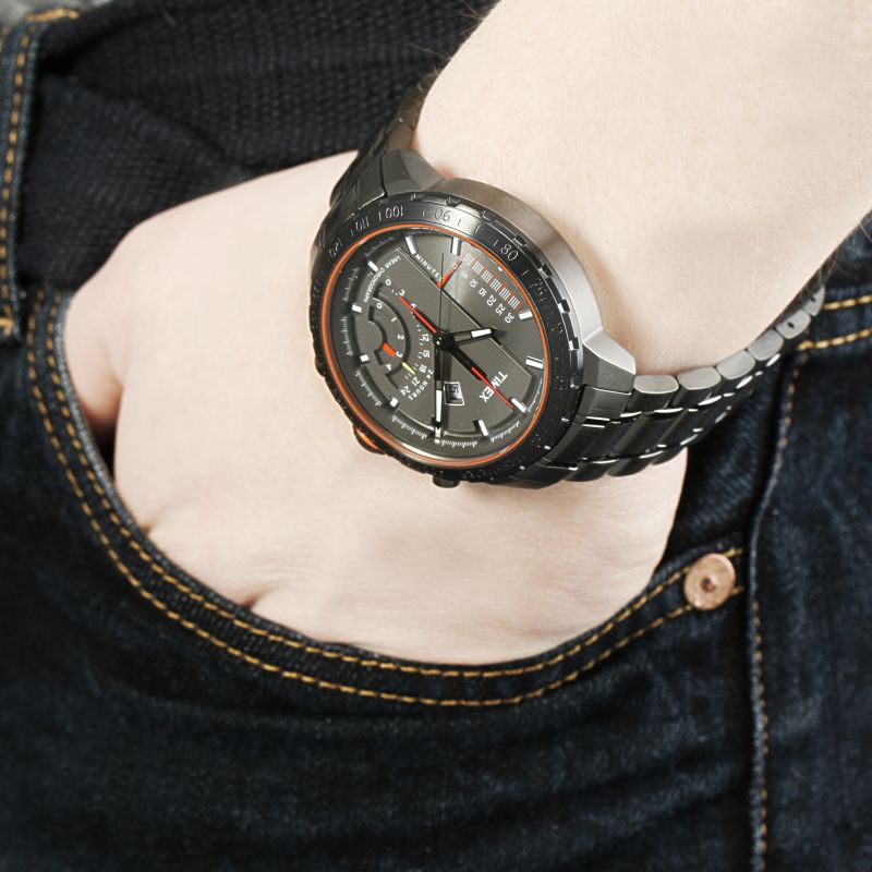 Mens Timex Intelligent Quartz Chronograph Watch T2P273 Zamana.pk