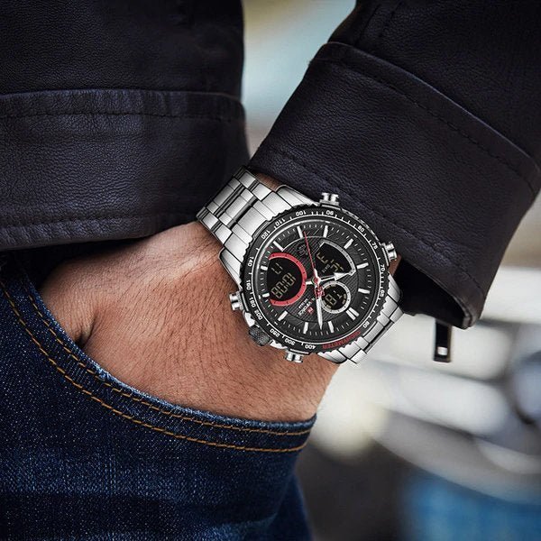 NAVIFORCE NF-9182-2  DUAL TIME EDITION Secondary image