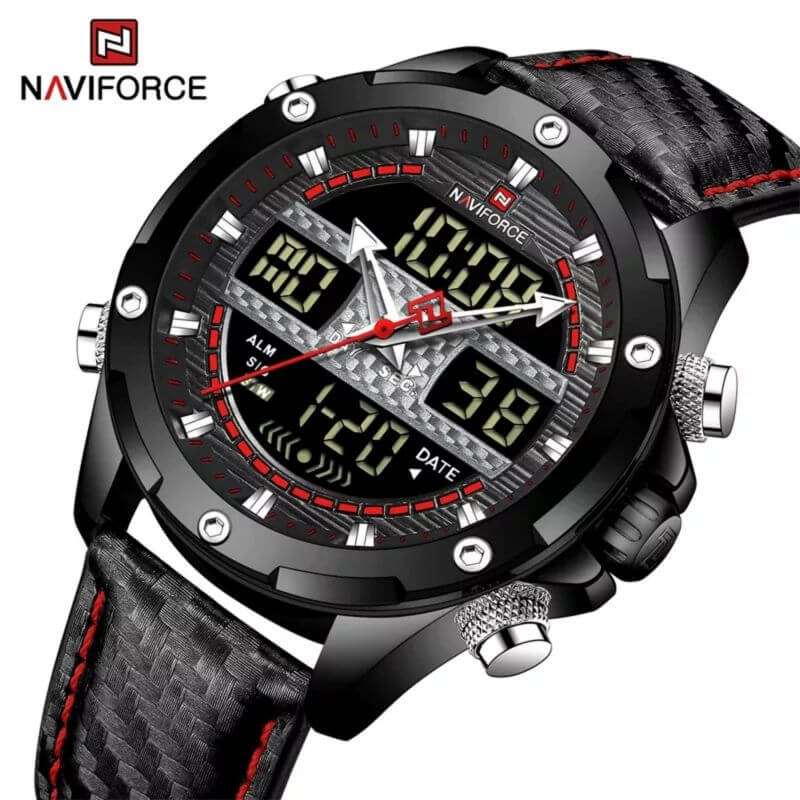 NaviForce NF - 9194 – Red/Black - Zamana.pk Main image