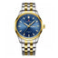 NaviForce NF - 9203 Two Tone Chain Men’s Gift Watch In Blue Dial - Zamana.pk