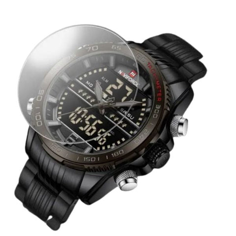 NaviForce - NF9195 - Stainless Steel Men's Watch - Zamana.pk