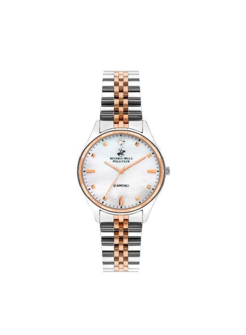 POLO - BP3390C.520 - Women's Analog Silver Dial Watch - Zamana.pk