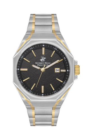 Polo - BP3544X.250 Gents 3 Hands - Date Black Dial Ceramic Sapphire Coated Glass - Zamana.pk