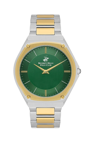 Polo - BP3545X.270 Gents 3 Hands Green Dial Ceramic Sapphire Coated Glass - Zamana.pk