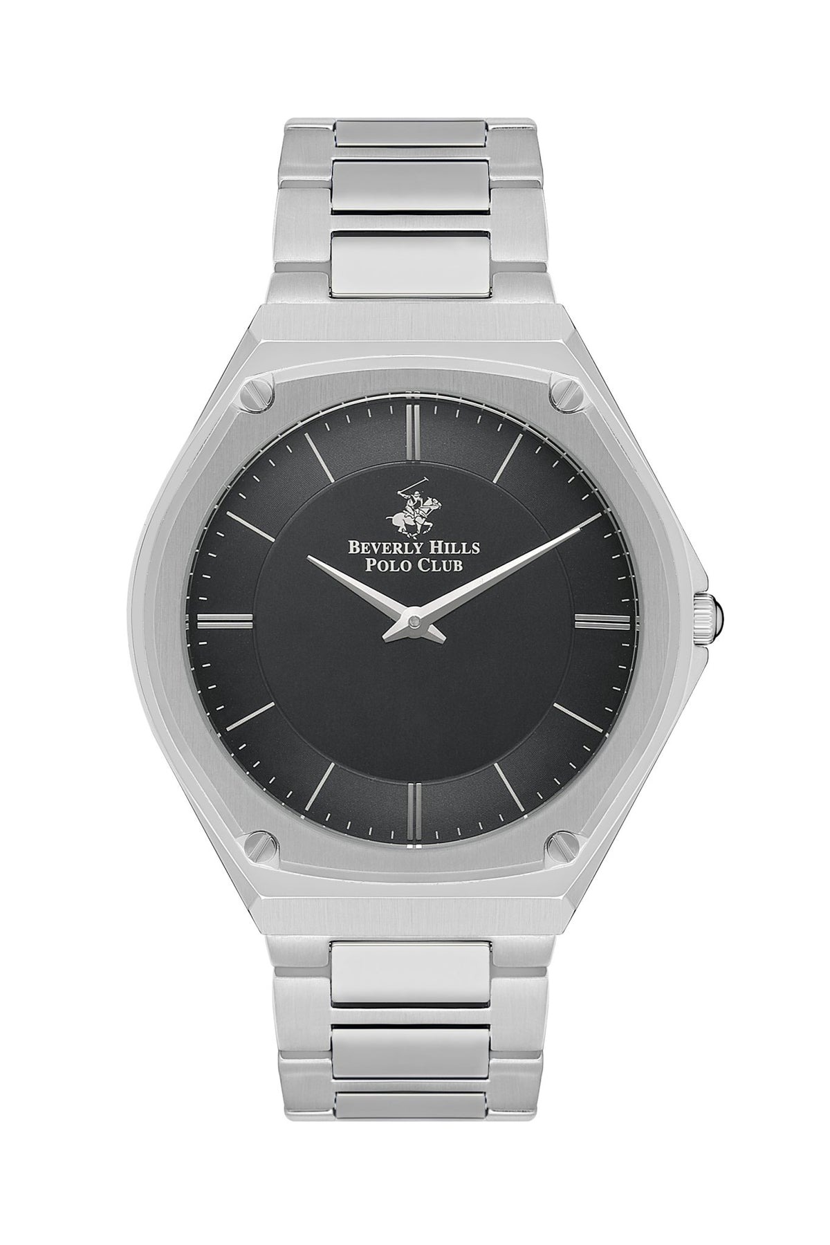Polo - BP3545X.350 Gents 3 Hands Black Dial Ceramic Sapphire Coated Glass - Zamana.pk