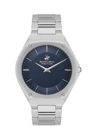 Polo - BP3545X.390 Gents 3 Hands Dark Blue Dial Ceramic Sapphire Coated Glass - Zamana.pk
