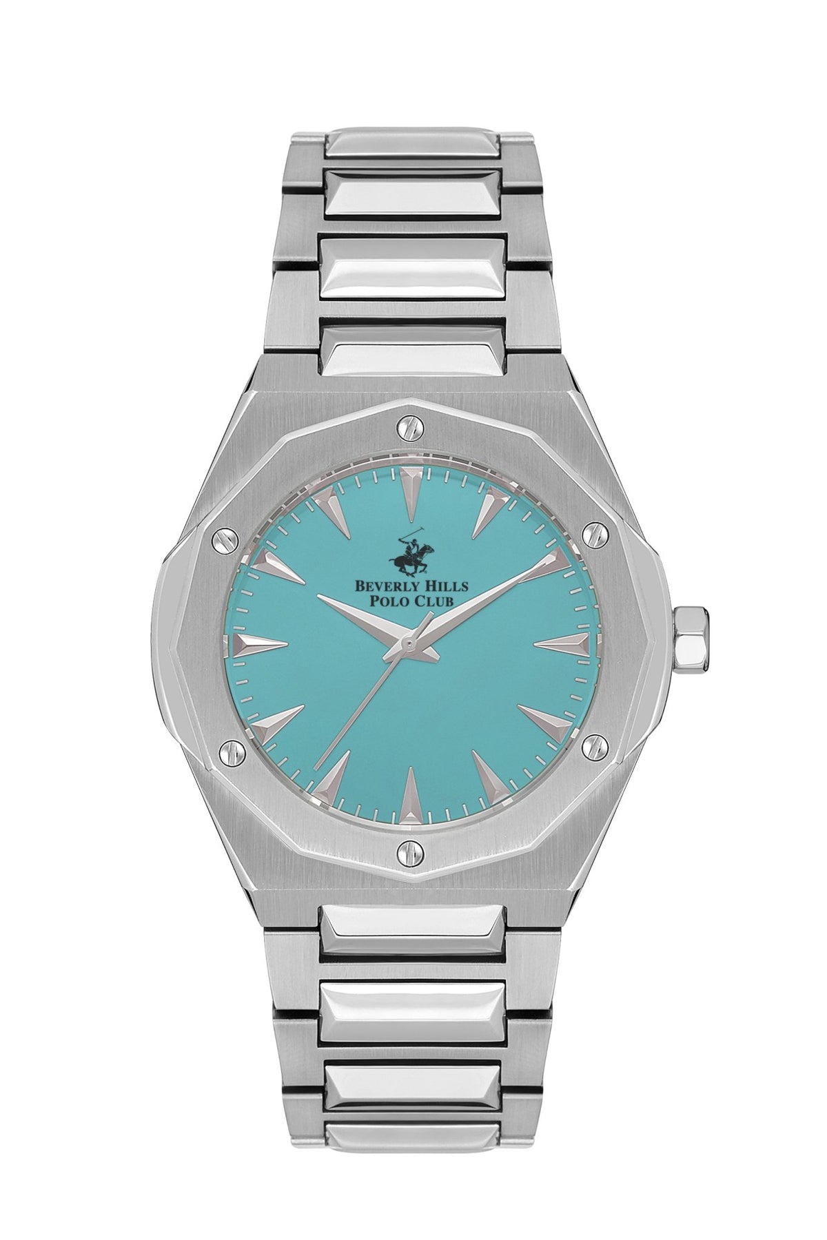Polo - BP3554X.300 Gents 3 Hands Light Blue Dial Ceramic Sapphire Coated Glass - Zamana.pk