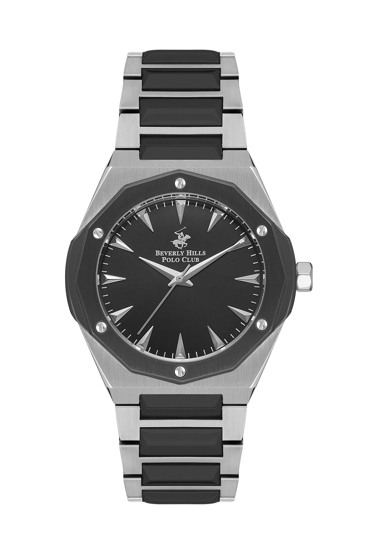 Polo - BP3554X.360 Gents 3 Hands Black Dial Ceramic Sapphire Coated Glass - Zamana.pk