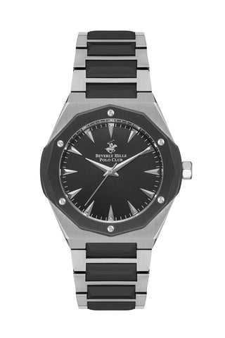 Polo - BP3554X.360 Gents 3 Hands Black Dial Ceramic Sapphire Coated Glass - Zamana.pk