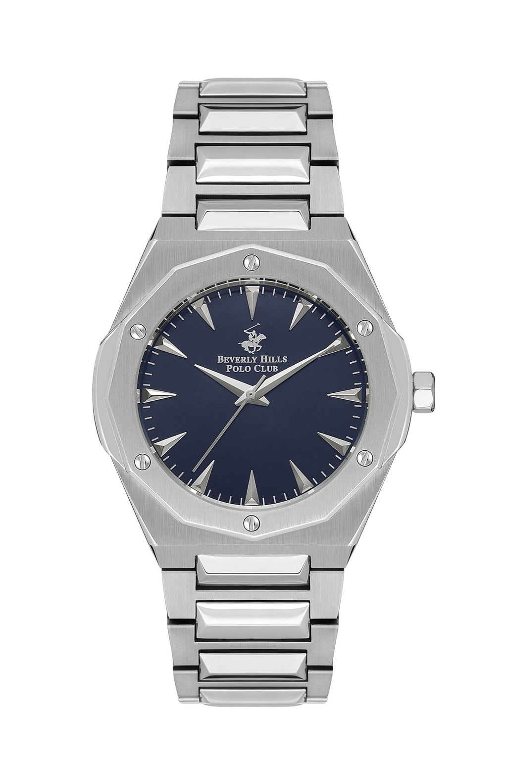Polo - BP3554X.390 Gents 3 Hands Dark Blue Ceramic Sapphire Coated Glass - Zamana.pk