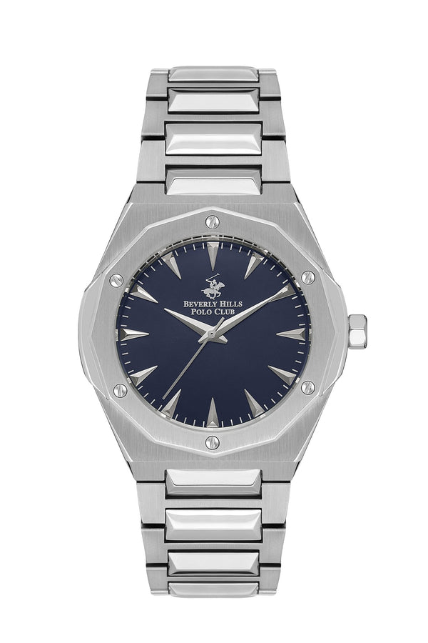 Polo - BP3554X.390 Gents 3 Hands Dark Blue Ceramic Sapphire Coated Glass - Zamana.pk