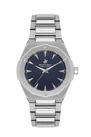 Polo - BP3554X.390 Gents 3 Hands Dark Blue Ceramic Sapphire Coated Glass - Zamana.pk